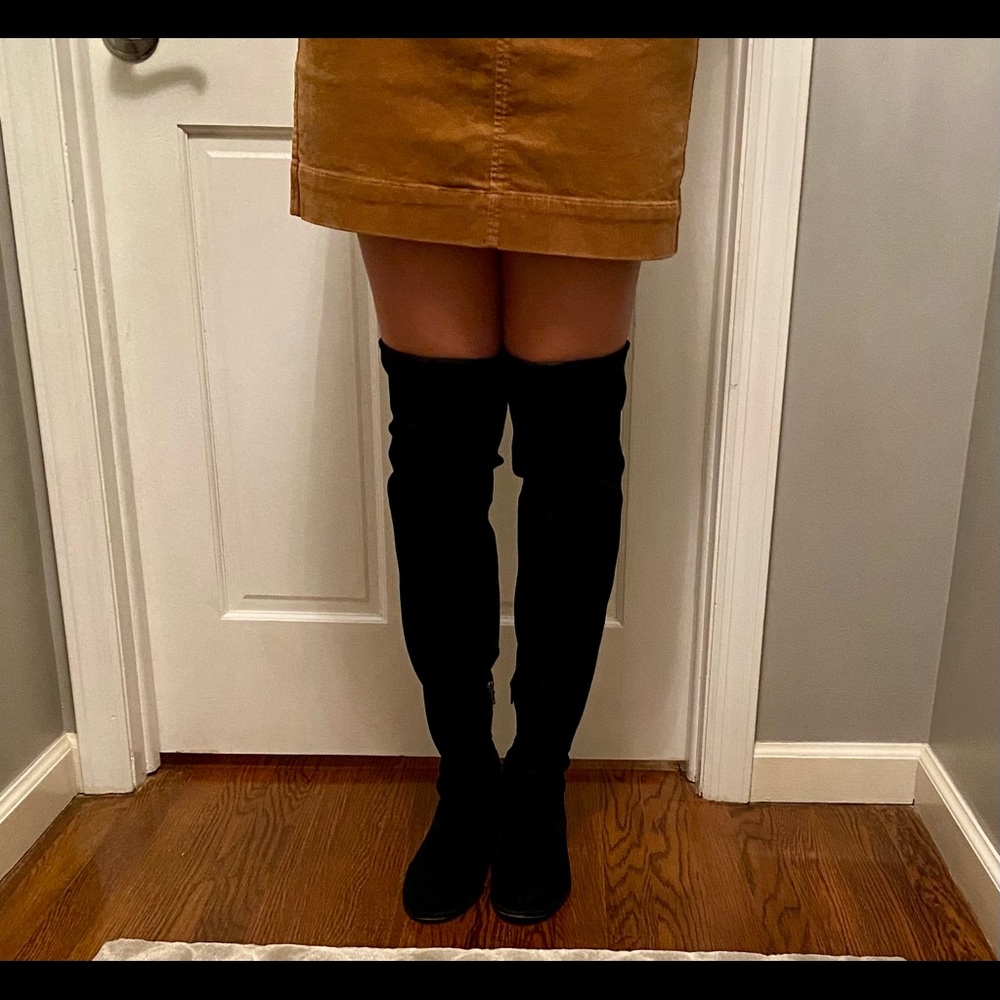Frye Suede over the knee thigh high boots